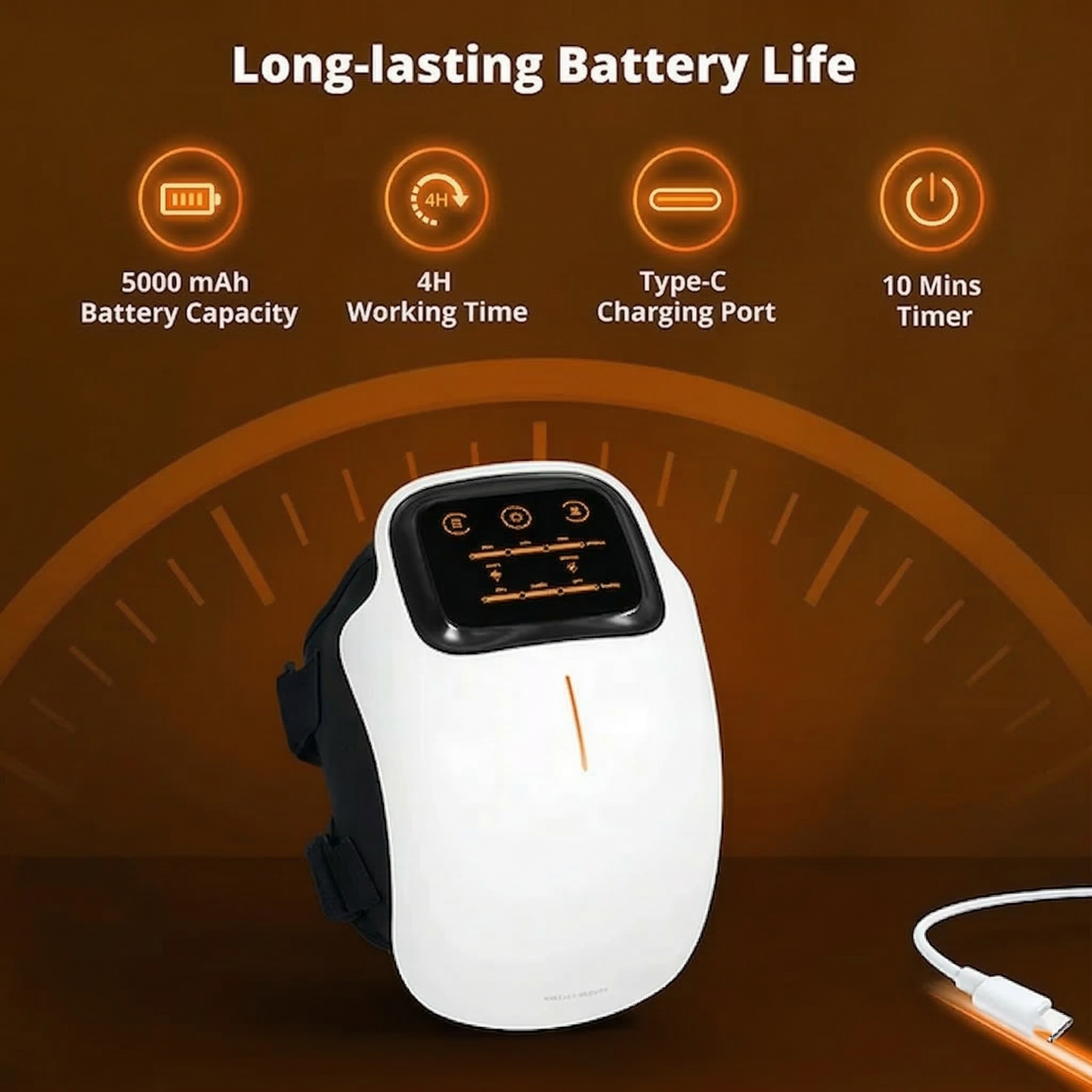 KinetiCare™ Heated Knee Massager